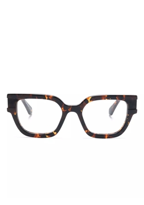 Off-White Eyewear Style 85 glasses - Brown