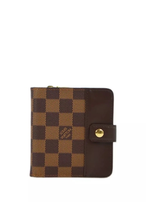 Louis Vuitton Pre-Owned 2003 pre-owned compact zip wallet - Brown