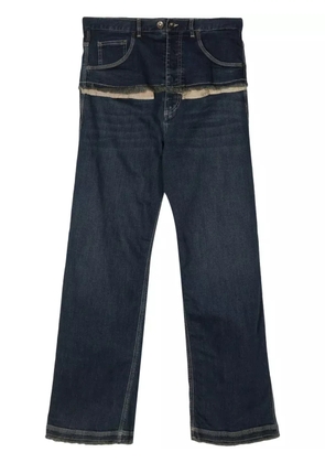 ACT Nº1 mid-rise straight-leg jeans - Blue