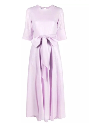 Baruni Danica flared maxi dress - Purple