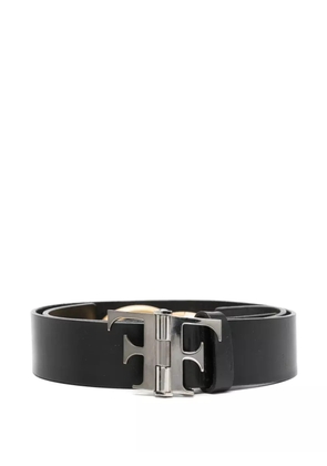 Gianfranco Ferré Pre-Owned 1990s logo-buckle belt - Black