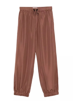 Qasimi drawstring track pants - Brown