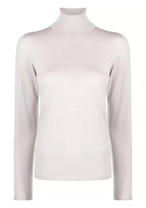 Le Tricot Perugia roll-neck long-sleeve jumper - Grey