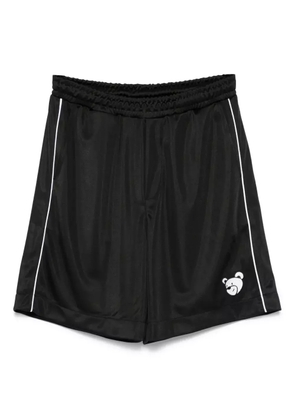 INBETWEENERS logo-appliqué track shorts - Black