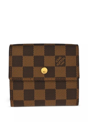Louis Vuitton Pre-Owned 2003 Damier Check wallet - Brown