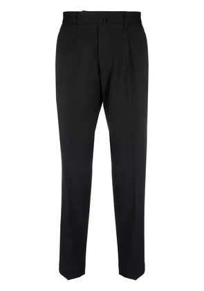 Dell'oglio pleated tapered trousers - Black
