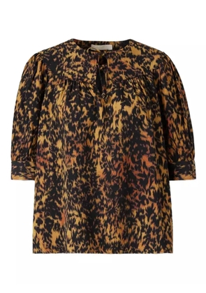 Ulla Johnson animal-print top - Neutrals