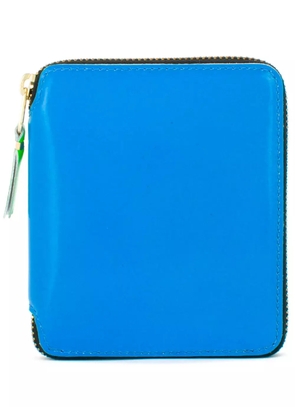 Comme Des Garçons Wallet all-around zip wallet - Blue