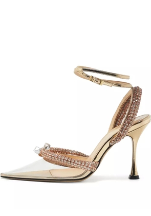 MACH & MACH pre-owned 95mm Georgia pumps - Neutrals