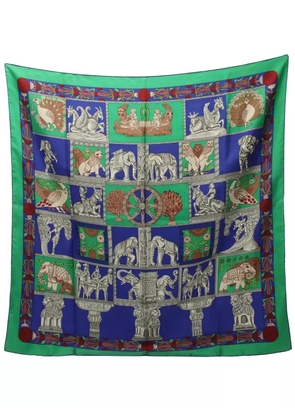 Hermès Pre-Owned 2000 Torana silk scarf - Green