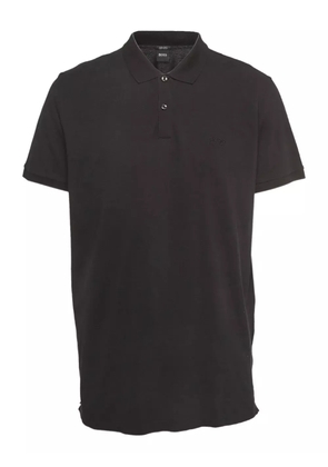 BOSS pre-owned piqué polo shirt - Black
