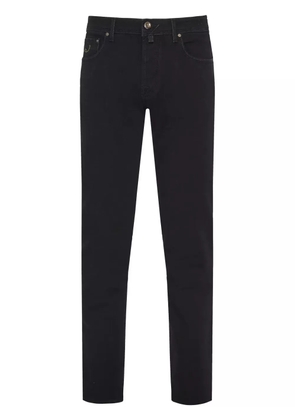 Jacob Cohën mid-rise slim-fit jeans - Black