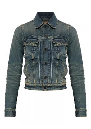 Balenciaga button-fastening denim jacket - Blue