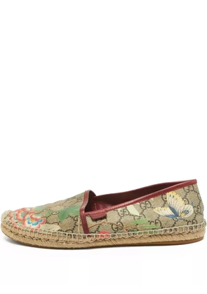 Gucci Pre-Owned GG Supreme canvas espadrilles - Neutrals