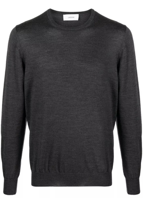Lardini crew-neck wool jumper - Grey