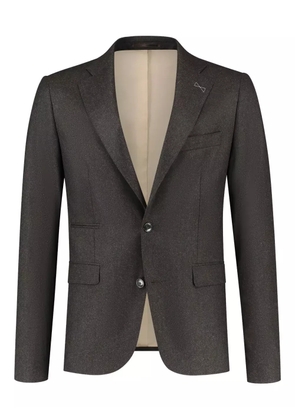 PAUL ZEIST single-breasted suit - Brown
