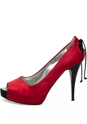Giuseppe Zanotti Vintage pre-owned 110mm satin pumps - Red