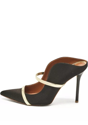 Malone Souliers pre-owned 110mm Maureen pointed-toe mules - Black