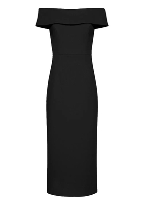 Rebecca Vallance Amore off-shoulder midi dress - Black