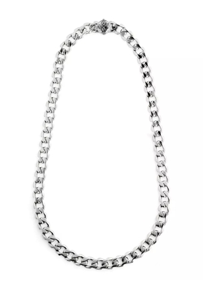 Emanuele Bicocchi logo-engraved necklace - Silver