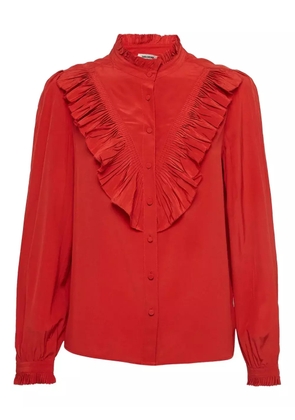Zadig&Voltaire pre-owned ruffled shirt - Red