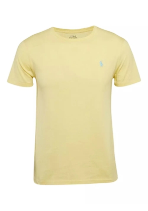 Polo Ralph Lauren Vintage pre-owned embroidered-logo T-shirt - Yellow