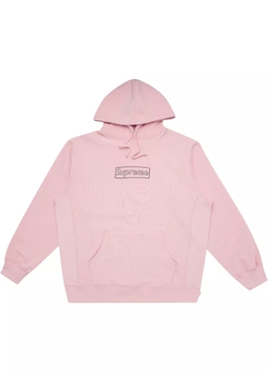 Supreme x Swarovski motion-logo hoodie | Pink | MILANSTYLE.COM