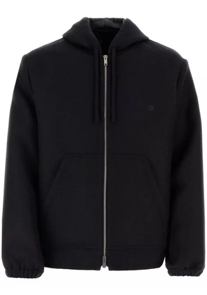 Givenchy zipped drawstring sweatshirt - Black