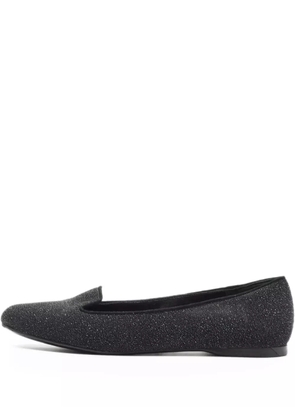 Saint Laurent Pre-Owned leather ballet flats - Black