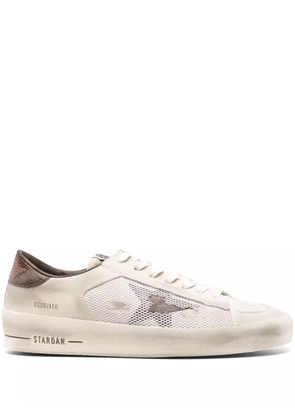 Golden Goose Stardan mesh-trim sneakers - Neutrals