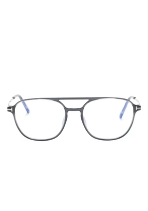 TOM FORD Eyewear pilot-frame acetate glasses - Blue
