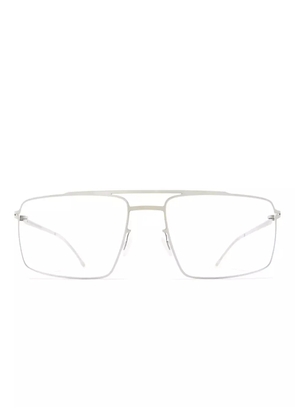 Mykita Pen 51 square-frame glasses - Silver