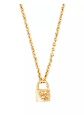 Emanuele Bicocchi padlock pendant necklace - Gold