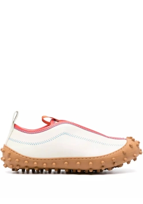 Sunnei decorative-stitching round-toe sneakers - Neutrals