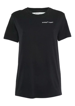 Off-White Pre-Owned logo-print T-shirt - Black