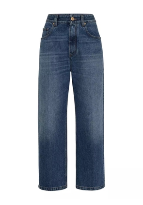 Brunello Cucinelli cropped jeans - Blue