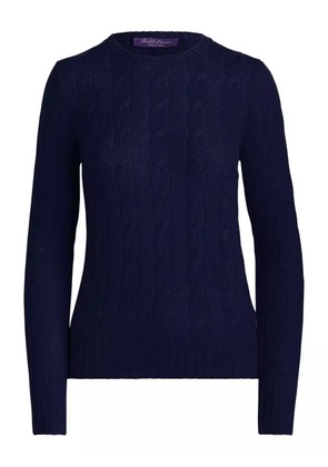 Ralph Lauren Collection cable-knit cashmere sweater - Blue