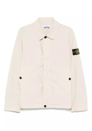 Stone Island Compass-badge jacket - Neutrals