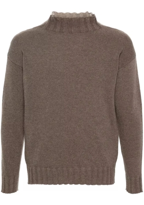 Tagliatore Jung sweater - Brown