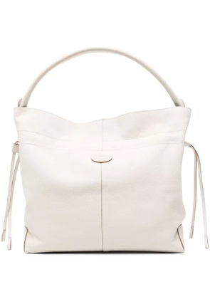 Tod's medium Di leather bucket bag - White