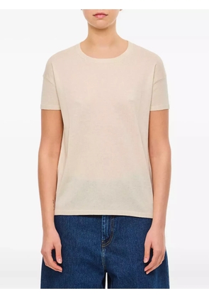 HIRA crew-neck T-shirt - Neutrals