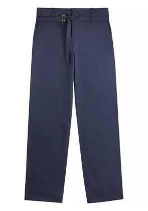 Tod's drawstring-belt chinos - Blue