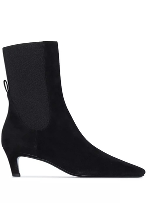 TOTEME The Mid Heel 65mm boots - Black