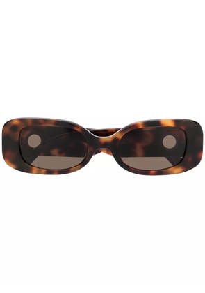 Linda Farrow Lola tortoise-shell sunglasses - Brown