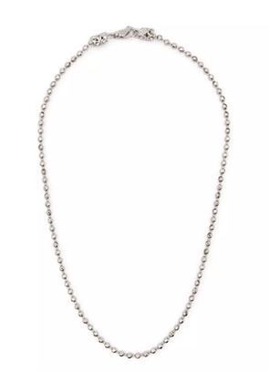 Emanuele Bicocchi Small Beaded necklace - Silver