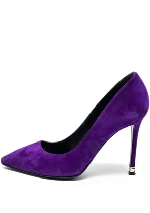 Nicholas Kirkwood pre-owned 110mm pointed-toe pumps - Purple