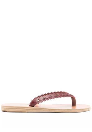 Ancient Greek Sandals Spathi flip flops - Red