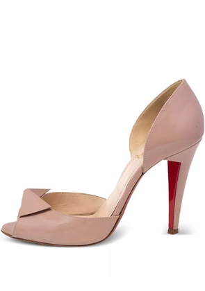 Christian Louboutin Pre-Owned 105mm D'Orsay pumps - Neutrals