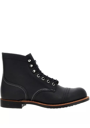 Red Wing Shoes Iron Ranger® contrast-stitching boots - Black