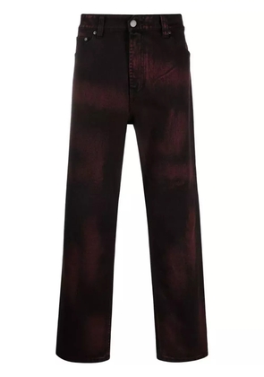 A-COLD-WALL* high-rise straight-leg jeans - Red